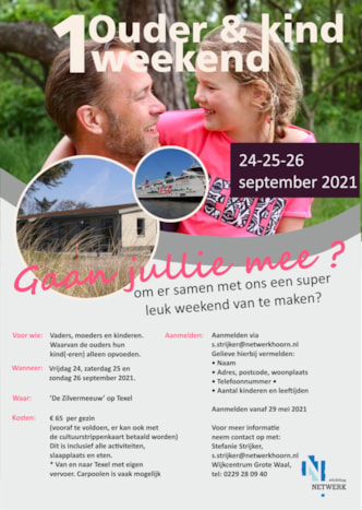 Ouder en kind weekend 2021