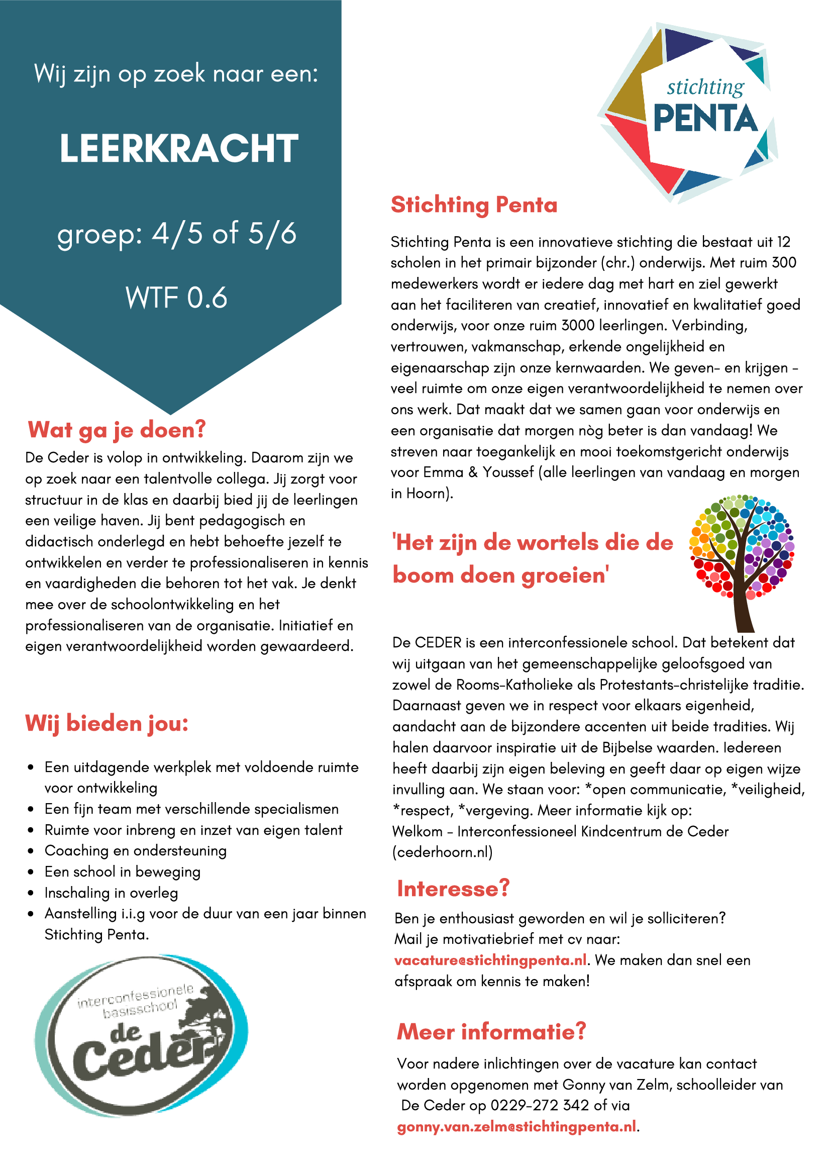 Vacature