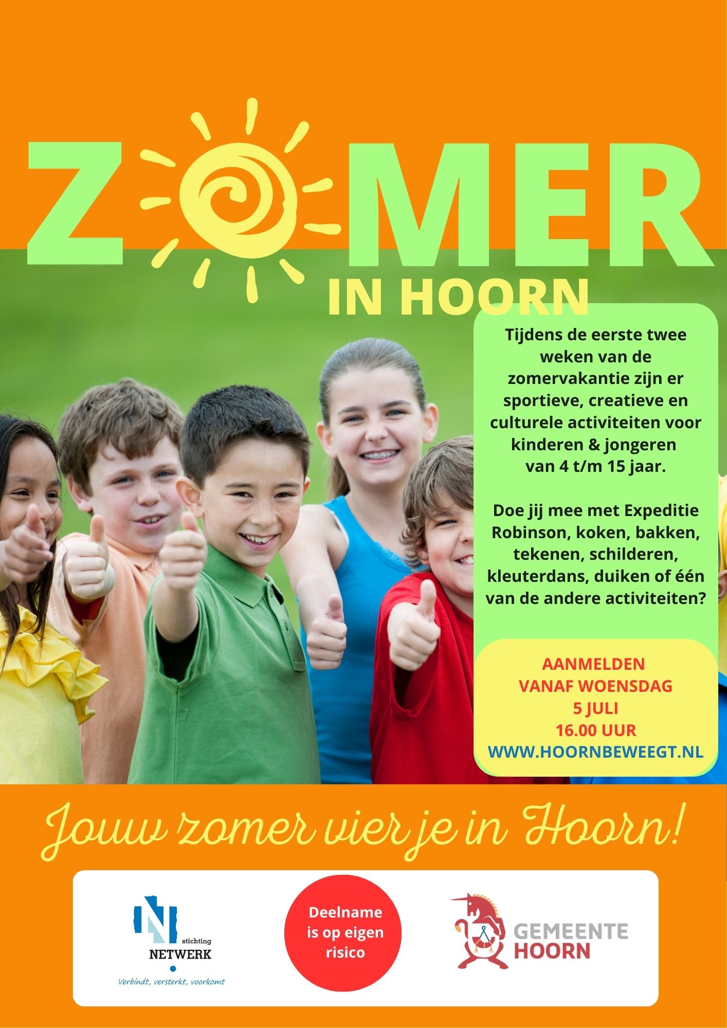 Evenement zomer in Hoorn!